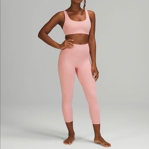 Lululemon Align 21”, size 2, pink puff NWT